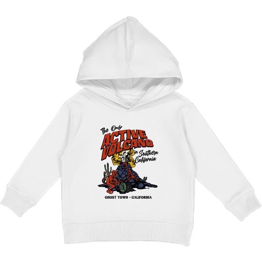 Discover Devil Volcano - Knotts Berry Farm - Kids Pullover Hoodies