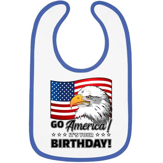 Discover 4th of July American Flag Eagle - 4th Of July - Bibs