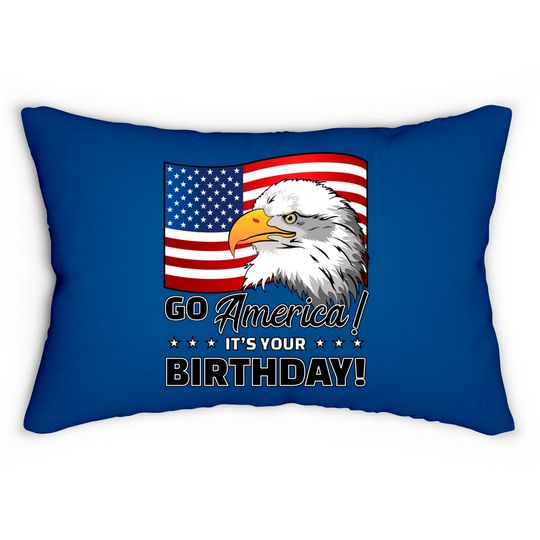 Discover 4th of July American Flag Eagle - 4th Of July - Lumbar Pillows