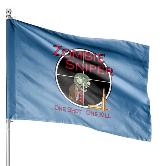 Discover Zombie Sniper Squad - Zombie - House Flags