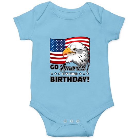 Discover 4th of July American Flag Eagle - 4th Of July - Onesies