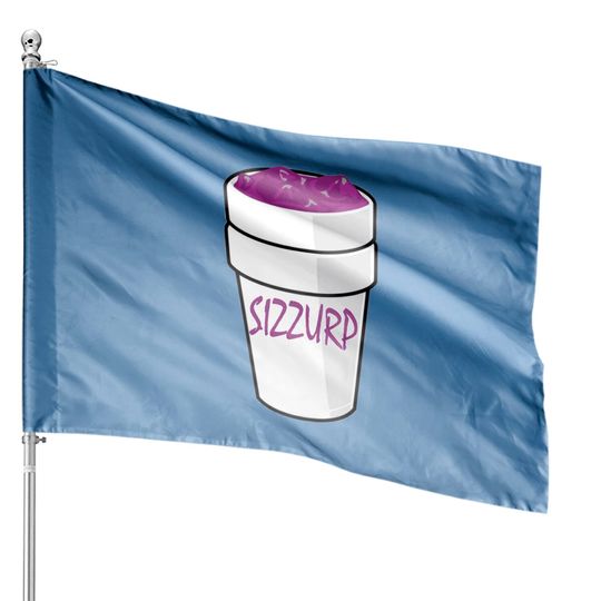 Discover Sizzurp Codein Lean Dirty Cough Syrup Purple Drank House Flags