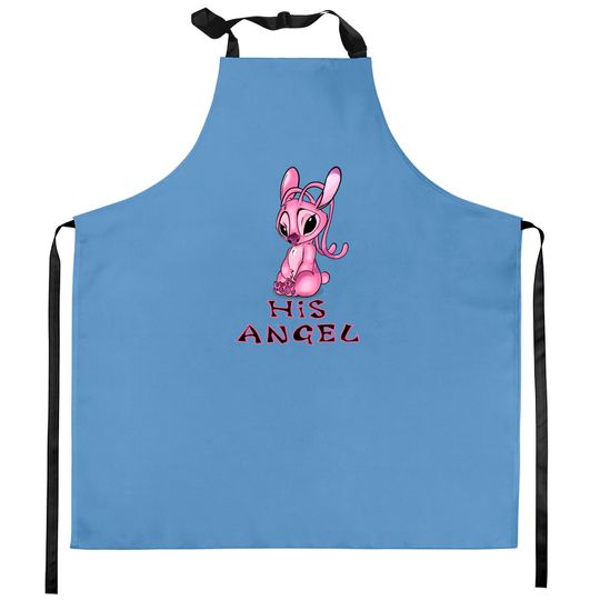 Discover His Angel - Lilo And Stitch - Kitchen Aprons