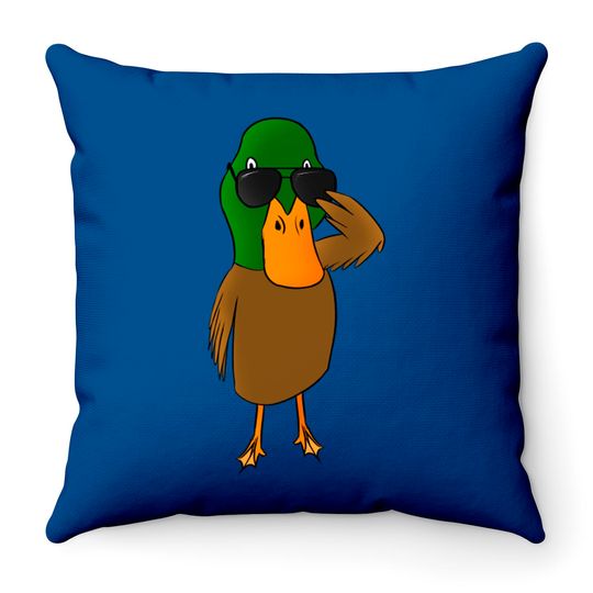 Discover Cool Duck - Cool Duck - Throw Pillows