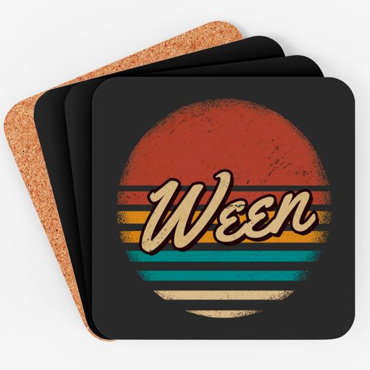 Discover Ween Retro Style - Ween - Coasters