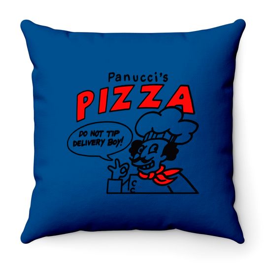 Discover Panucci's Pizza - Futurama - Throw Pillows