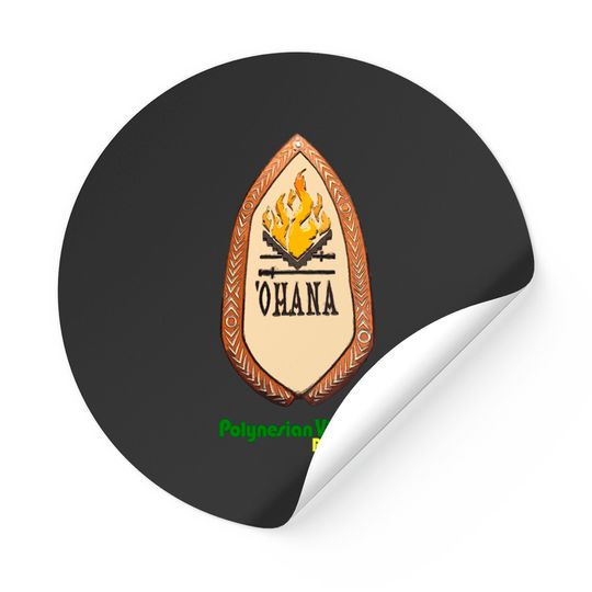 Discover 'Ohana Restaurant Polynesian Village Resort - Ohana - Stickers