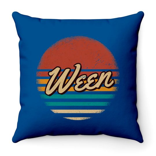 Discover Ween Retro Style - Ween - Throw Pillows
