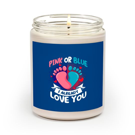 Discover Team Boy Parents Gender Reveal - Scented Candles