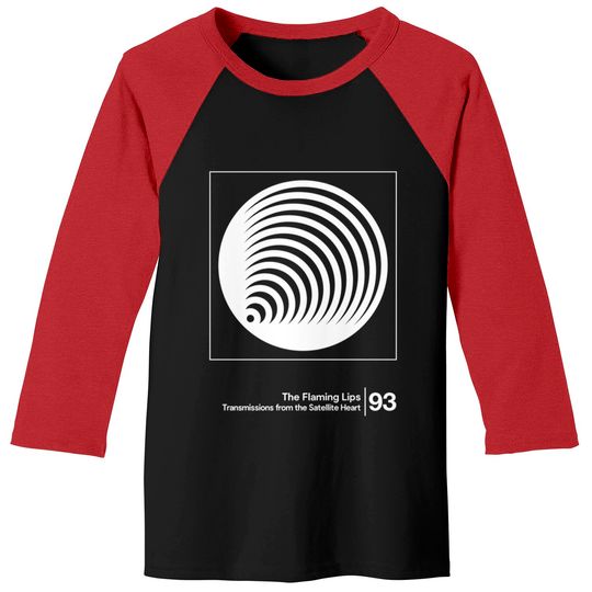 Discover The Flaming Lips / Minimal Style Graphic Artwork Design - The Flaming Lips - Baseball Tees