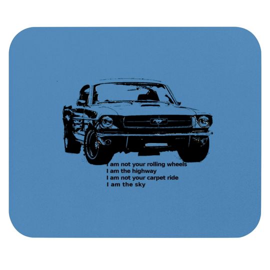 Discover i am the highway - Mustang - Mouse Pads