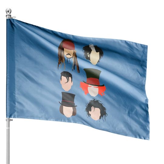 Discover Johnny Depp Characters - Johnny Depp - House Flags
