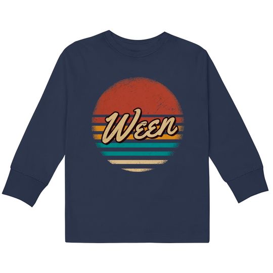 Discover Ween Retro Style - Ween -  Kids Long Sleeve T-Shirts