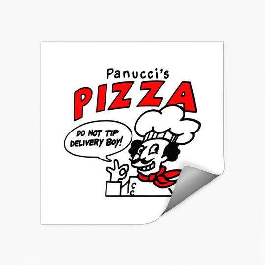 Discover Panucci's Pizza - Futurama - Stickers