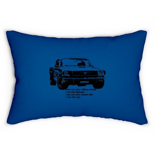 Discover i am the highway - Mustang - Lumbar Pillows