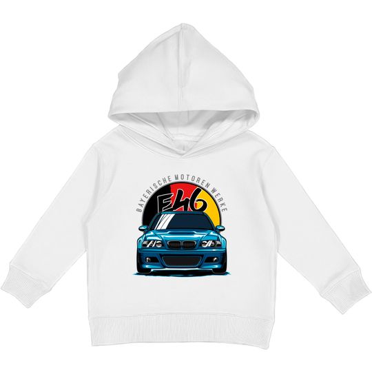 Discover BMW M3 E46 - Bmw M3 - Kids Pullover Hoodies