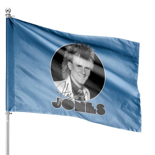 Discover Retro Howard Jones Everlasting Tribute - Howard Jones - House Flags
