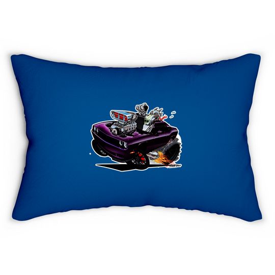 Discover Dodge Challenger Plum Crazy Purple - Challenger - Lumbar Pillows
