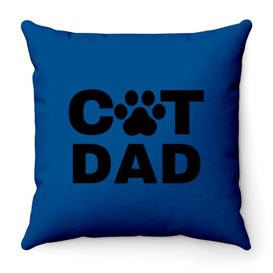 Discover Best cat dad ever cat daddy pajamas | Cat dad - Cat Daddy - Throw Pillows