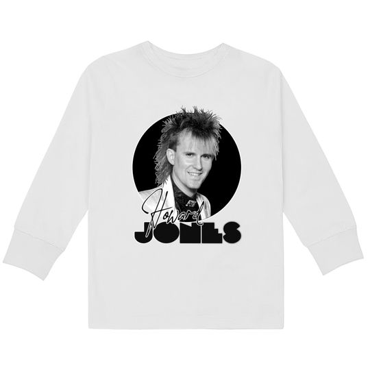Discover Retro Howard Jones Everlasting Tribute - Howard Jones -  Kids Long Sleeve T-Shirts