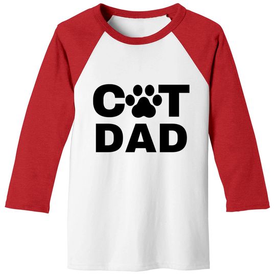 Discover Best cat dad ever cat daddy pajamas | Cat dad - Cat Daddy - Baseball Tees