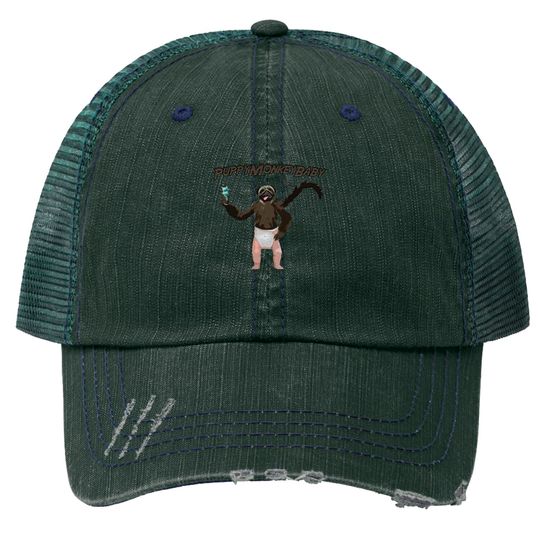 Discover PuppyMonkeyBaby Puppy Monkey Baby Funny Commercial - Mountain Dew - Trucker Hats
