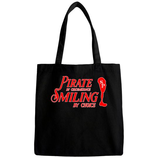 Discover Smiling Pirate! - Amputee Humor - Bags
