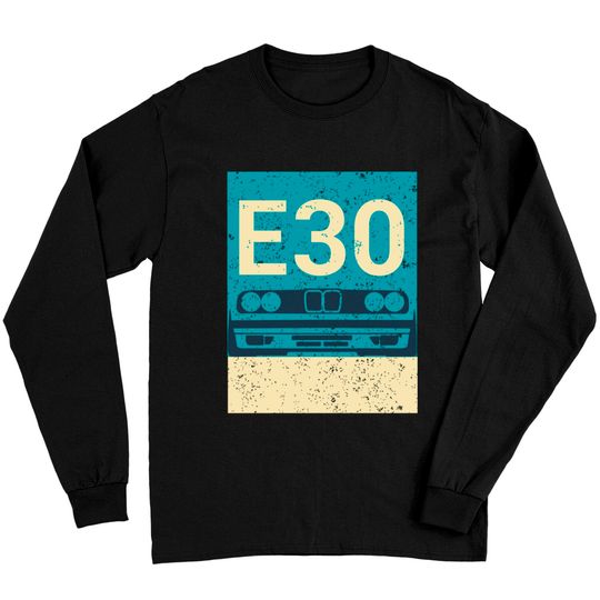 Discover vintage e30 - summer - E30 Bmw Classic 1980s Car - Long Sleeves