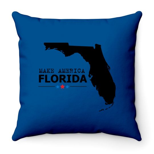 Discover make america Florida - Make America Florida - Throw Pillows