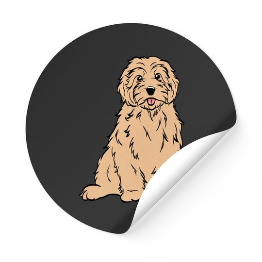 Discover Goldendoodle - Golden Doodle - Stickers