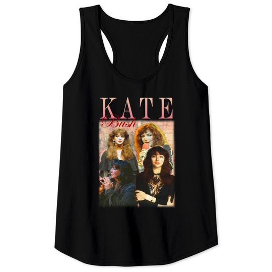 Discover Line Up Players Rocks 80s - Kate Bush - Tank Tops