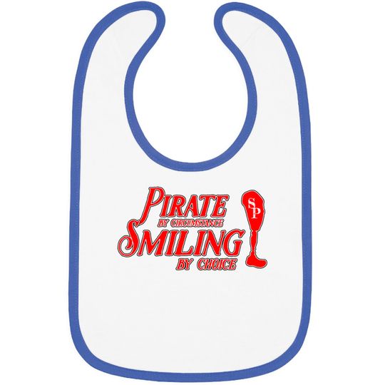 Discover Smiling Pirate! - Amputee Humor - Bibs