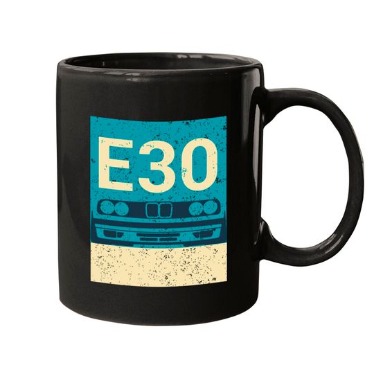 Discover vintage e30 - summer - E30 Bmw Classic 1980s Car - Mugs