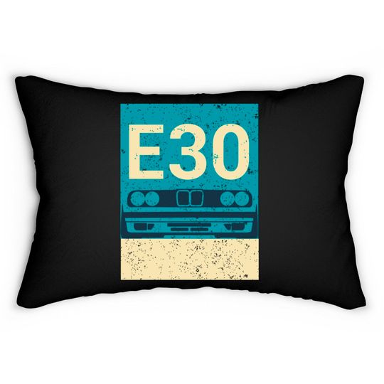 Discover vintage e30 - summer - E30 Bmw Classic 1980s Car - Lumbar Pillows