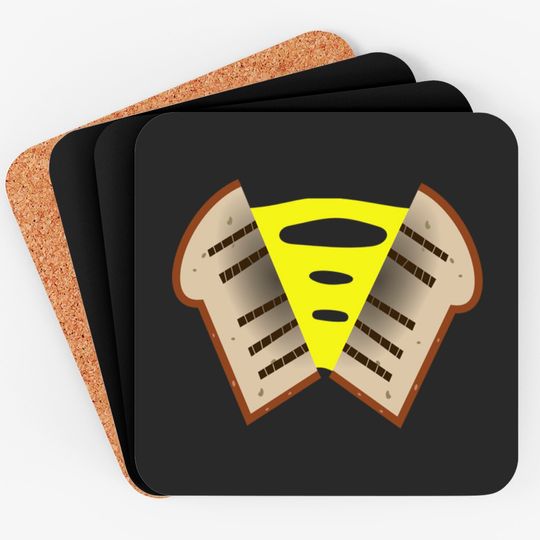 Discover My little Pony - Cheese Sandwich Cutie Mark - Cheese Sandwich - Coasters