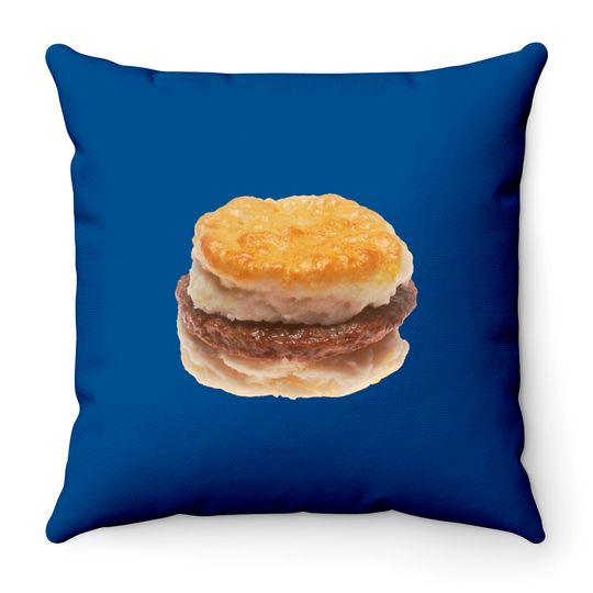 Discover Sausage Biscuit - Sausage Biscuit - Throw Pillows