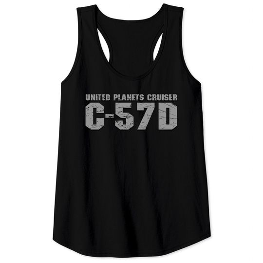 Discover United Planets Cruiser C 57D - Forbidden Planet - Tank Tops