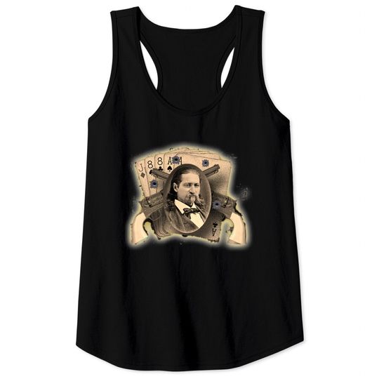 Discover Wild Bill Tank Tops design - Aces Eights - Tank Tops
