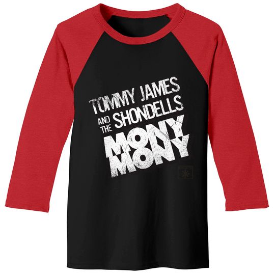 Discover Tommy James and the Shondells "Mony Mony" - Vintage Rock - Baseball Tees