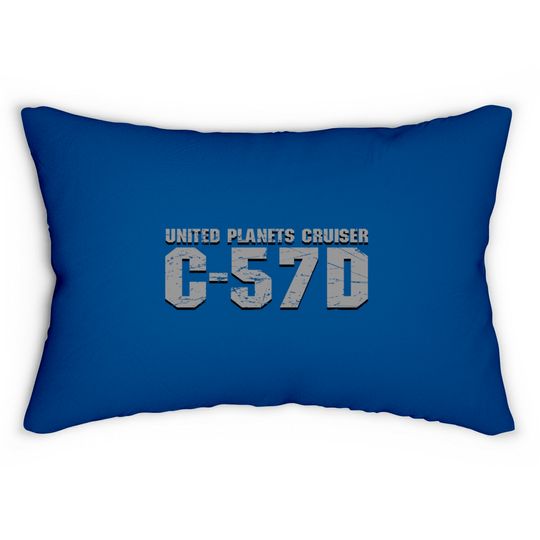 Discover United Planets Cruiser C 57D - Forbidden Planet - Lumbar Pillows