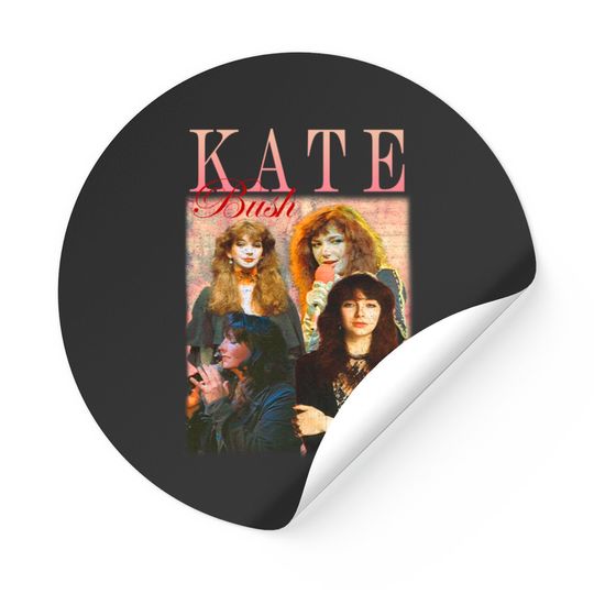 Discover Line Up Players Rocks 80s - Kate Bush - Stickers