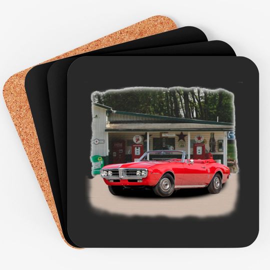 Discover 1968 Pontiac Firebird in our filling station series - Firebird - Coasters