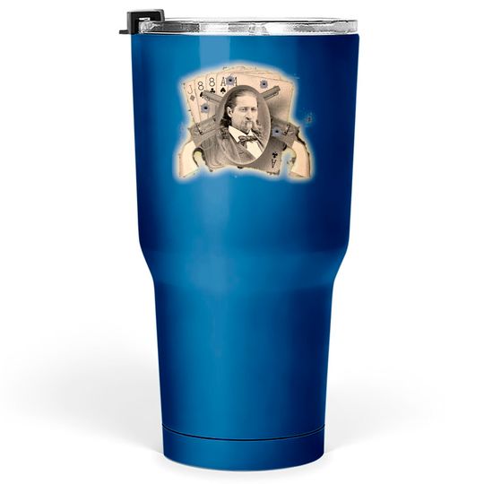Discover Wild Bill Tumblers 30 oz design - Aces Eights - Tumblers 30 oz