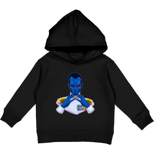 Discover Thrawn - Thrawn - Kids Pullover Hoodies