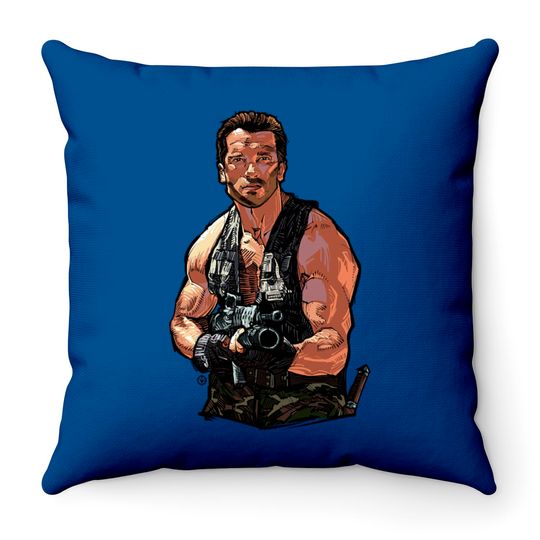 Discover Arnold Schwarzenegger - Arnold Schwarzenegger - Throw Pillows