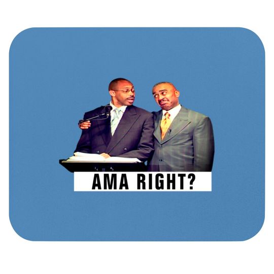 Discover Funny Pastor Gino Jennings Ama Right - Gino Jennings - Mouse Pads