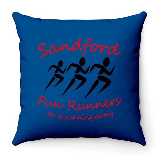 Discover Sandford Fun Runners - Hot Fuzz - Throw Pillows