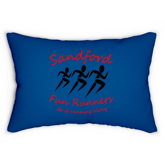 Discover Sandford Fun Runners - Hot Fuzz - Lumbar Pillows