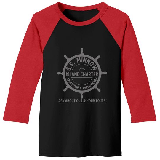 Discover S.S. Minnow Tour - Gilligans Island - Baseball Tees
