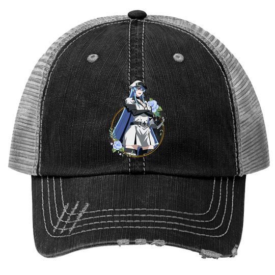 Discover Akame ga Kill - Esdeath - Akame - Trucker Hats